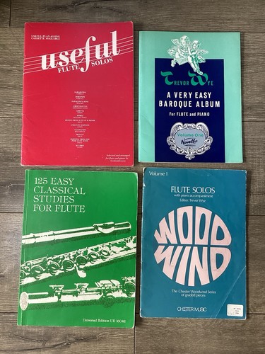 Flute music books - 4,