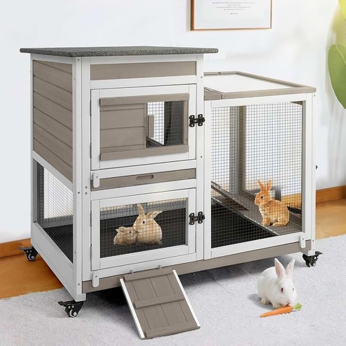 Story rabbit hutch indoor - hutch,