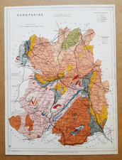 Antique Geological Map