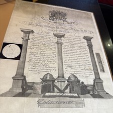  1896  Masonic Freemason