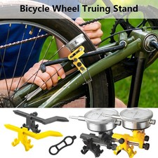 Bicycle Wheel Truing Stand W/ Dial Indicator Gauge MTB Mini Rims Repair Tools