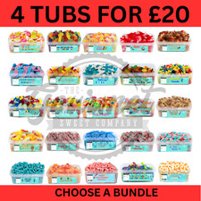 4X SWEET TUBS 600g - GUMMY