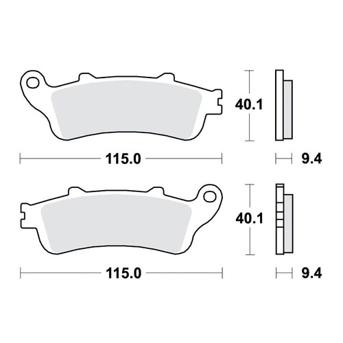 Brake pads sinter trw - pads,