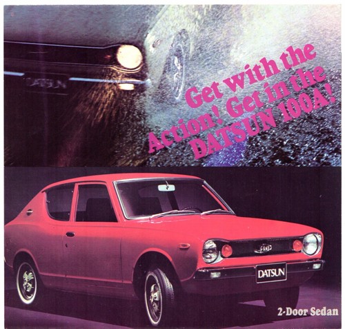 Datsun cherry 100a - 100a, 1971-1972