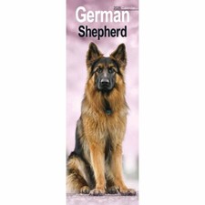 Otter House German Shepherd Slim Calendar Planner Month to View 2026