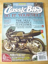 CLASSIC BIKE MAGAZINE NOV 2010 KAWASAKI ENGINE RICKMAN CHASSIS DUCATI DARMAH MV