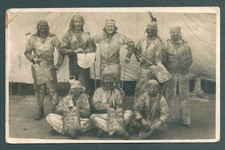 GB vintage RP postcard: Ladies Coal Mining Group