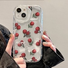 Transparent Cream Phone Case
