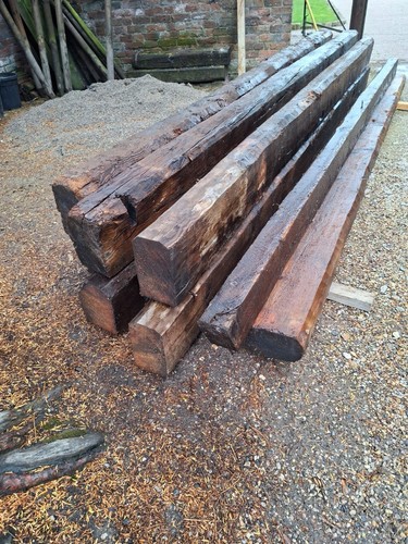 Reclaimed pitch pine - reclaimed, beams