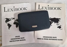 Lexibook Pocket Crossword Mate - includes two games CR250 - working 
