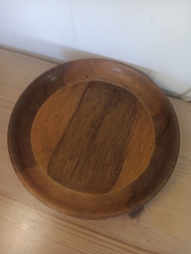 Shallow 27cm turned - 27cm, wooden