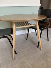 Ercol Dining Table And Pair