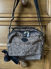 Kipling Candy 3-in-1 Bag Crossbody Convertible To Small Backpack Navy Dot Print