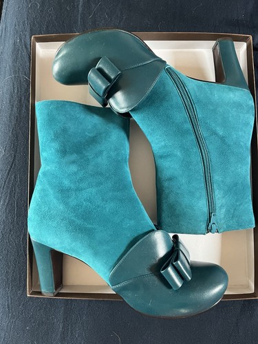 Chie mihara leather suede boot - leather,