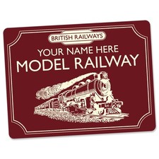 Model Railway Sign