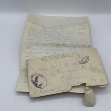 WW1 1917 Handwritten Letter