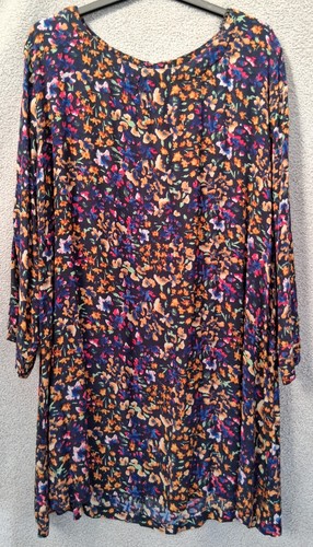 Adini floral shift dress