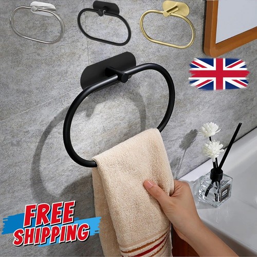 Bathroom towel ring rack - ring,