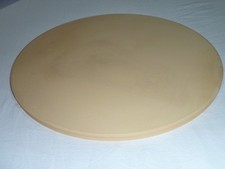 Ceramic 14" Pizza Stone New Quality BBQ Oven Round Base Crisp 36cm Kamado Grill