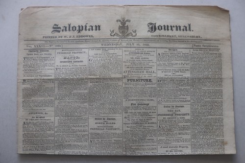 Salopian journal and courier - salopian,
