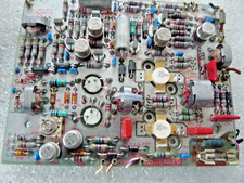 1 RACAL PCB with 2 RF Power Transistors BLV10 2 x  2N3866  Remove from a 70MHz A