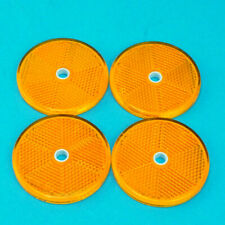 4 x Amber HI-VIZ Reflectors
