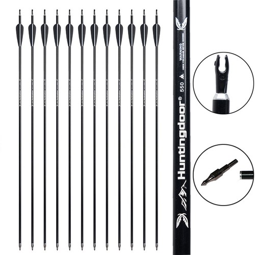 Aluminium arrows spine - aluminium, 550