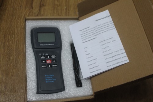 Pet microchip scanner handheld - pet,