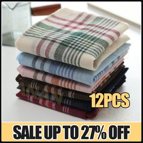 Men handkerchiefs 12 - 12, pack