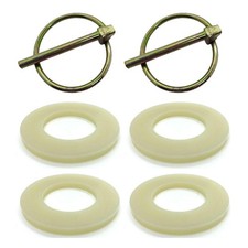 Dinghy Trolley Wheel Clips and