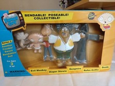 Rare OOP Family Guy Bendable Figures Set - Season 2 Unopened (c 2005)