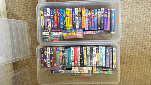 Walt disney various vhs job - various,