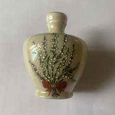 Lucky white heather vase - white,