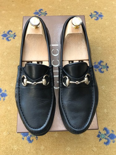 Gucci loafers leather - leather, shoes