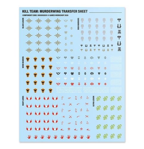 Kill team murderwing transfer - team,