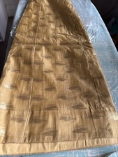 Gold Long Skirt For Lengha