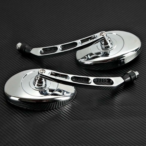 Motorcycle chrome rearview - chrome,