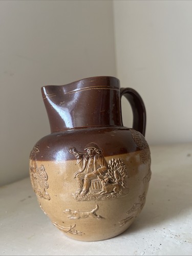 Lambeth doulton stoneware jug - doulton,