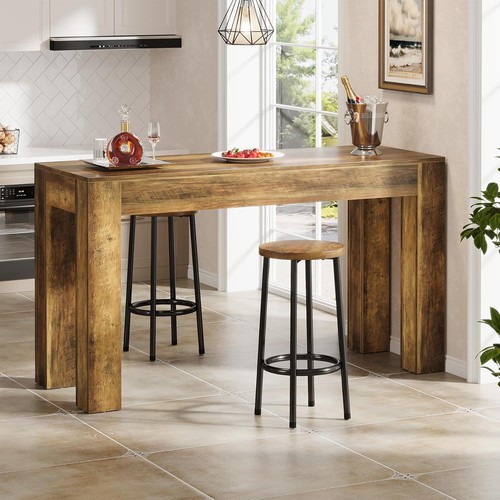 Long bar table - 63'',