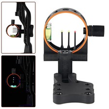 Upgrade Your Setup with this Sleek Black Bow Sight Perfect for Shootand Hunting