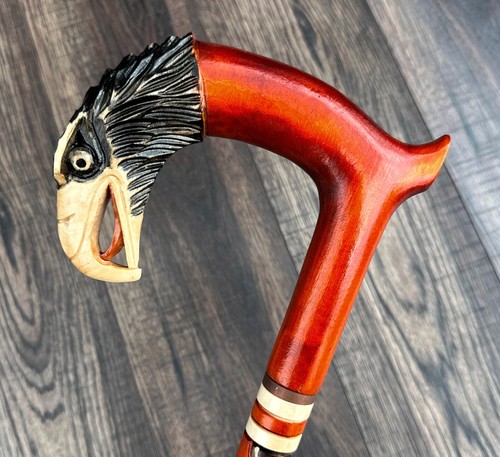 Eagle walking stick - walking,