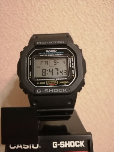 Casio shock 5600e - casio, dw-5600e