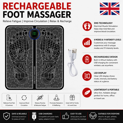 Ems foot massager - ems,