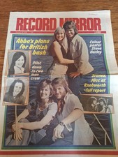 ABBA : Vintage RECORD MIRROR