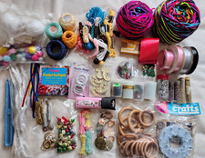 BUNDLE MIXED CRAFT ITEMS DESTASH CLEAROUT