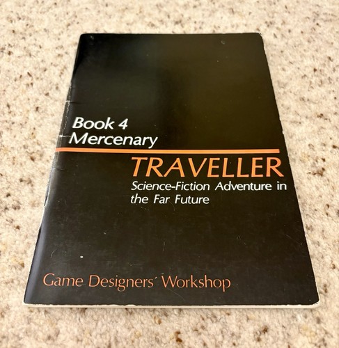 Traveller rpg book mercenary - traveller,