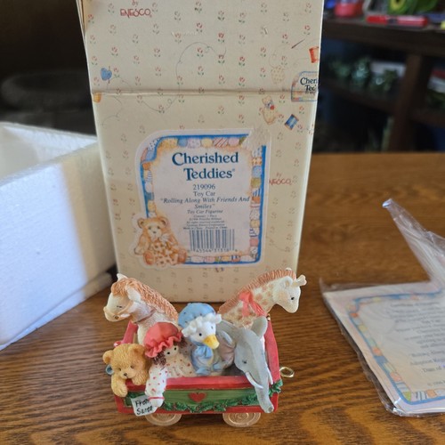 Cherished teddies toy car - cherished,