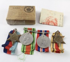 WWll British Medal Group With