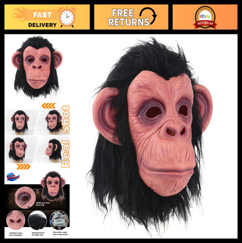 Full head black - black,