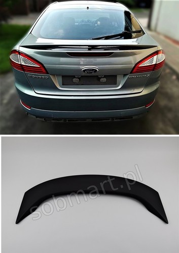 Trunk boot spoiler - trunk, ford